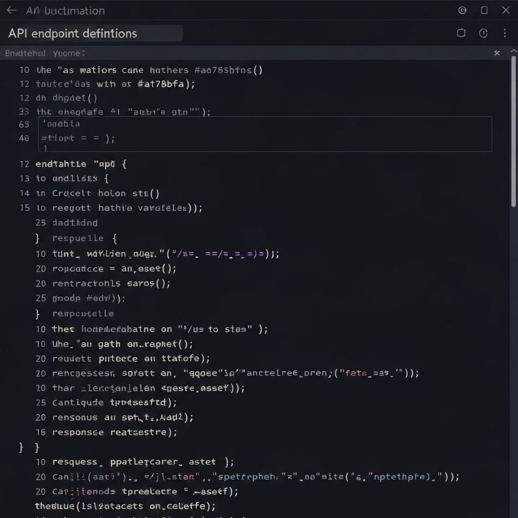 Definiciones del API en Python con FastAPI